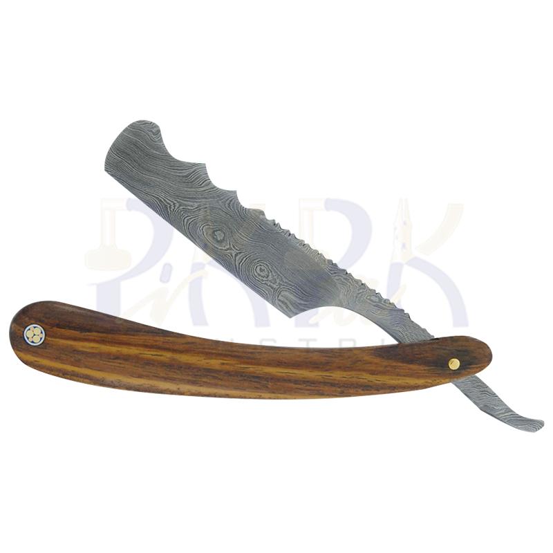 Shaving Razor Damascus Steel