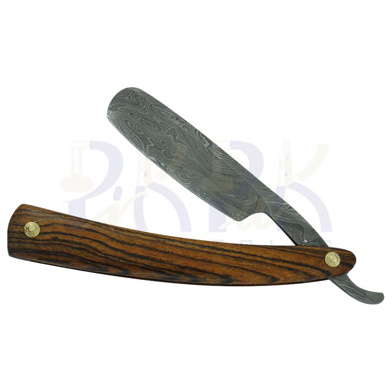 Shaving Razor Damascus Steel
