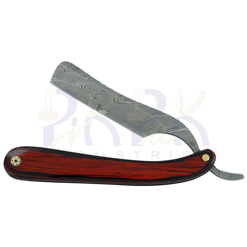Shaving Razor Damascus Steel