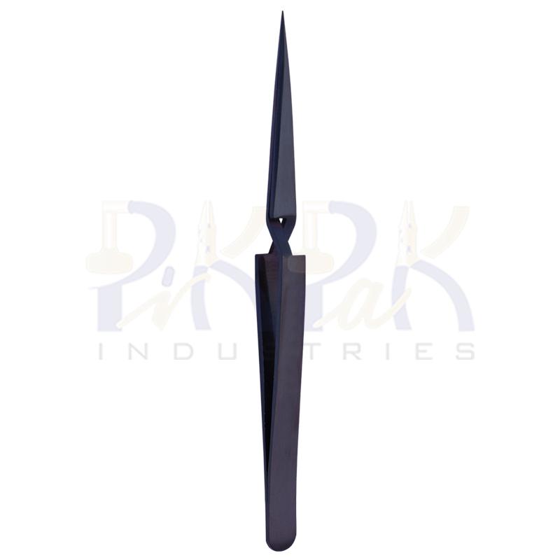 Eyelash Tweezers Plasma Coated