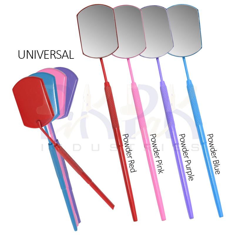 Eyelash Extension/Inspection Universal Small Mirror (Rectangle)
Set of 4 Pcs Red, Pink, Purple, Blue,
Bowder Color Coated