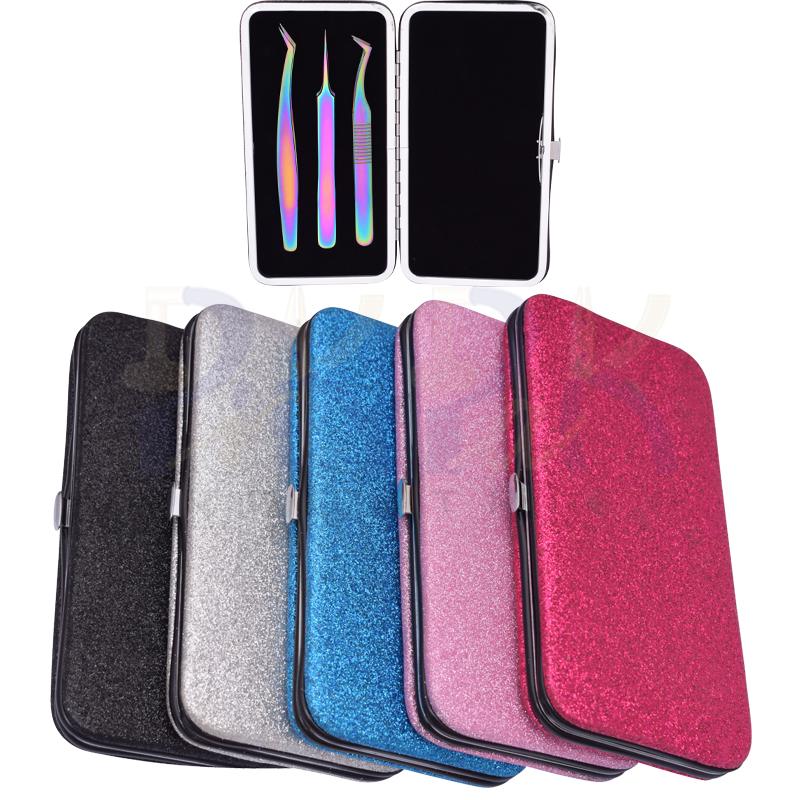 Eyelash Double Sided 5 Kits 
Tweezers Set of 3 Pcs