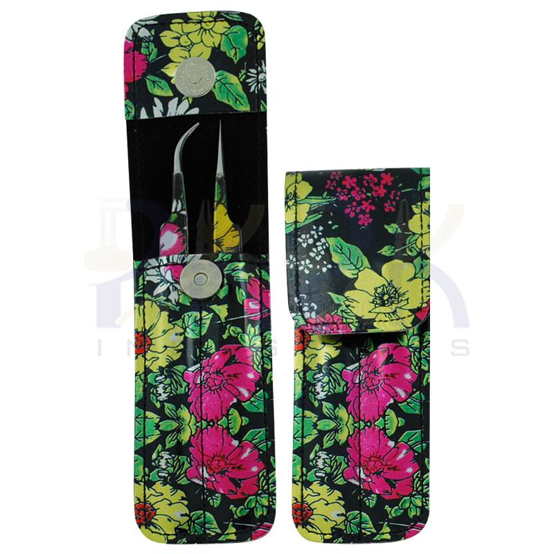 2 Pcs Eyelash Tweezer
with Pouch