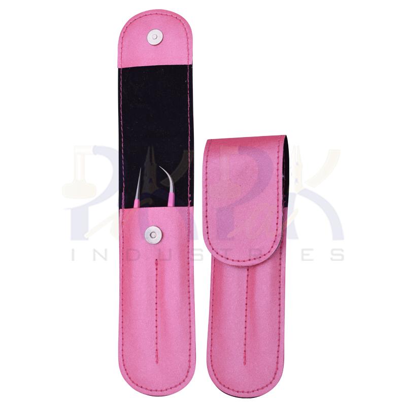 2 Pcs Eyelash Tweezer
with Pouch