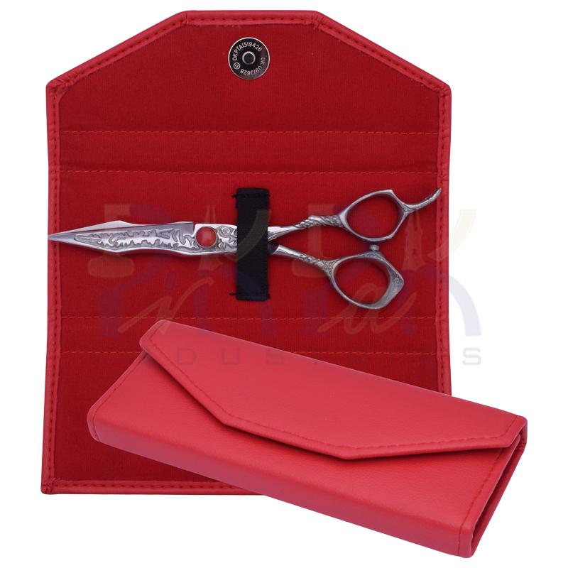 Leather Barber 
Scissors Kit