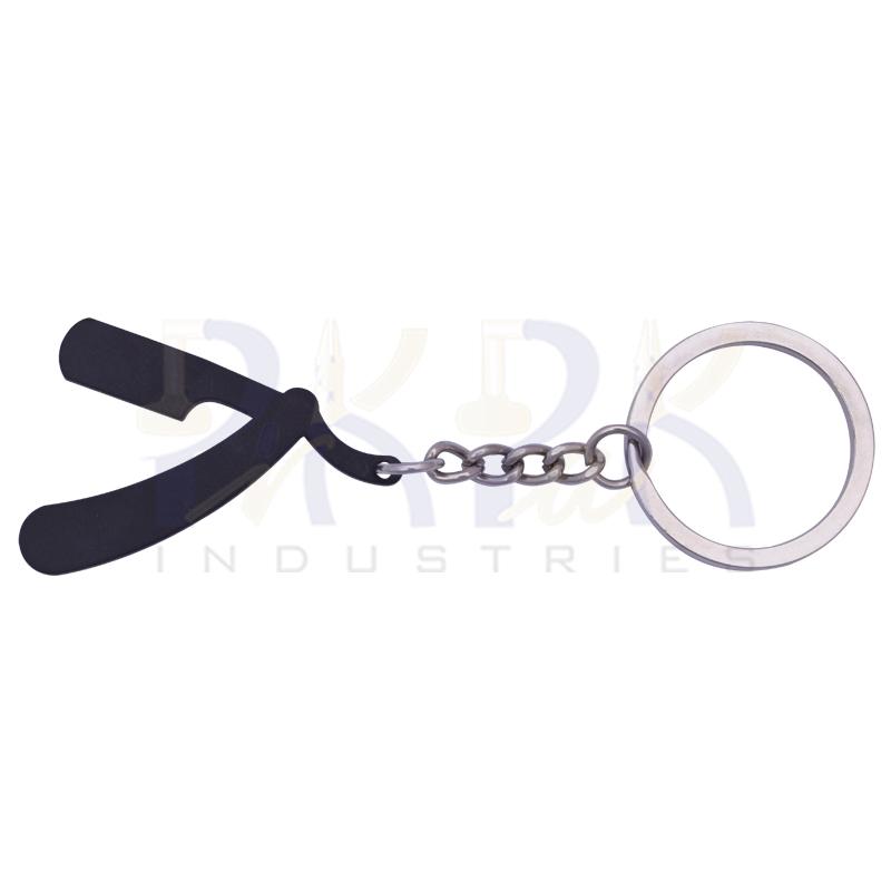 Shaving Razor Shape Keyring